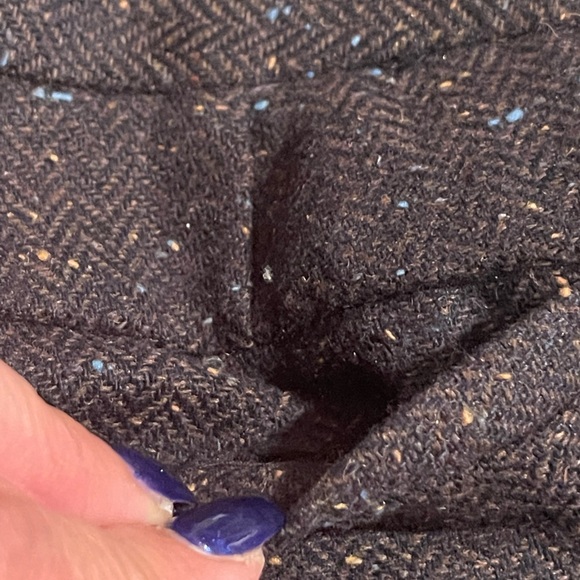 Bandolino Women’s Speckled Tweed Cropped Wide Leg Pants SZ 8 - Picture 6 of 13